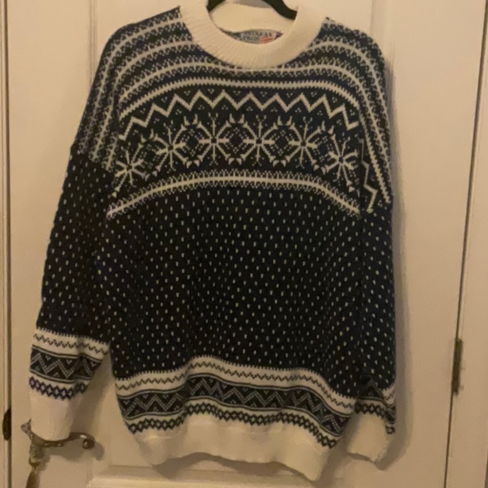 True Vintage 70s Ski Sweater
